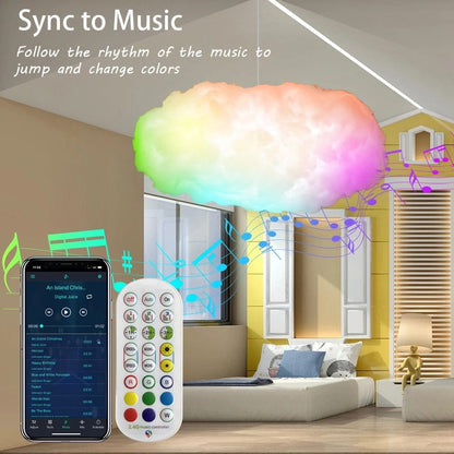 Ambient Cloud Light Music Player