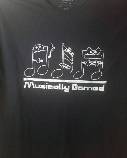 Musically Gamed Black Shirt