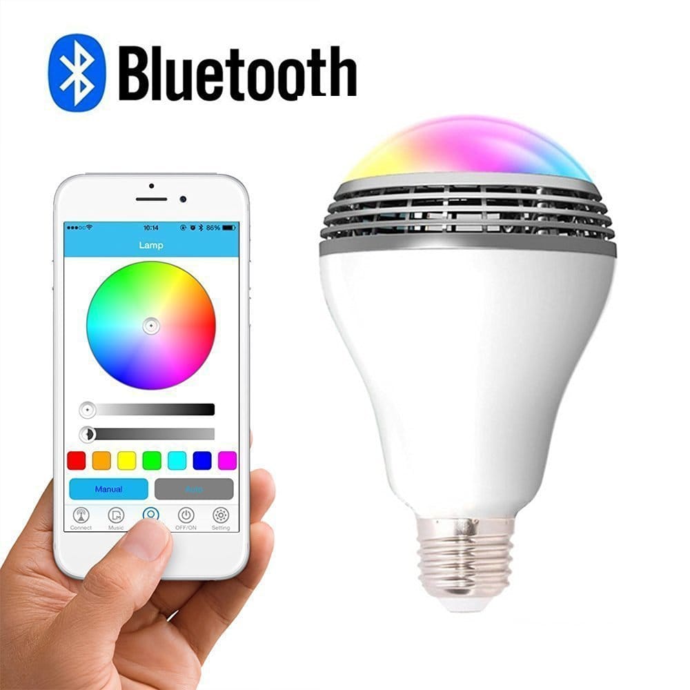 Home LED Smart Bluetooth Speaker Lightbulb